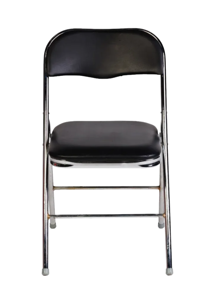 Black Folding Chair – alternate