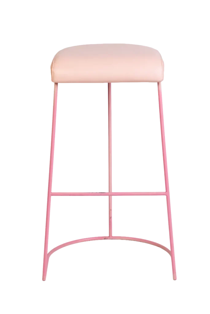 Boomerang Padded Stool