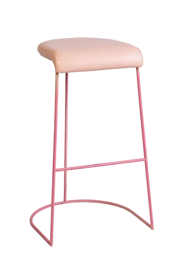 Boomerang Padded Stool – alternate