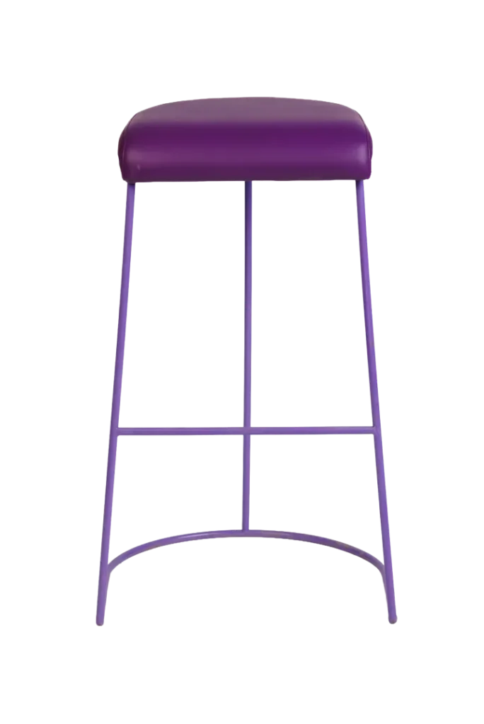 Boomerang Padded Stool