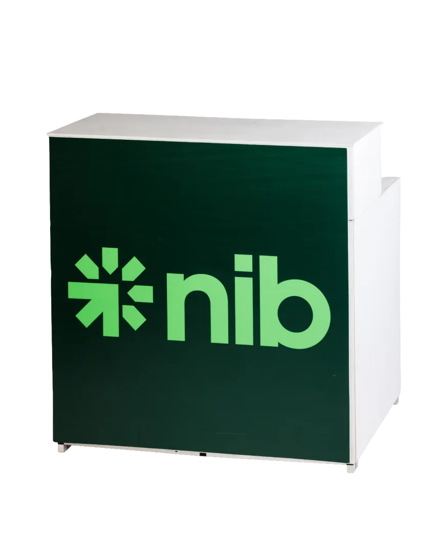 Branded Reception Desk