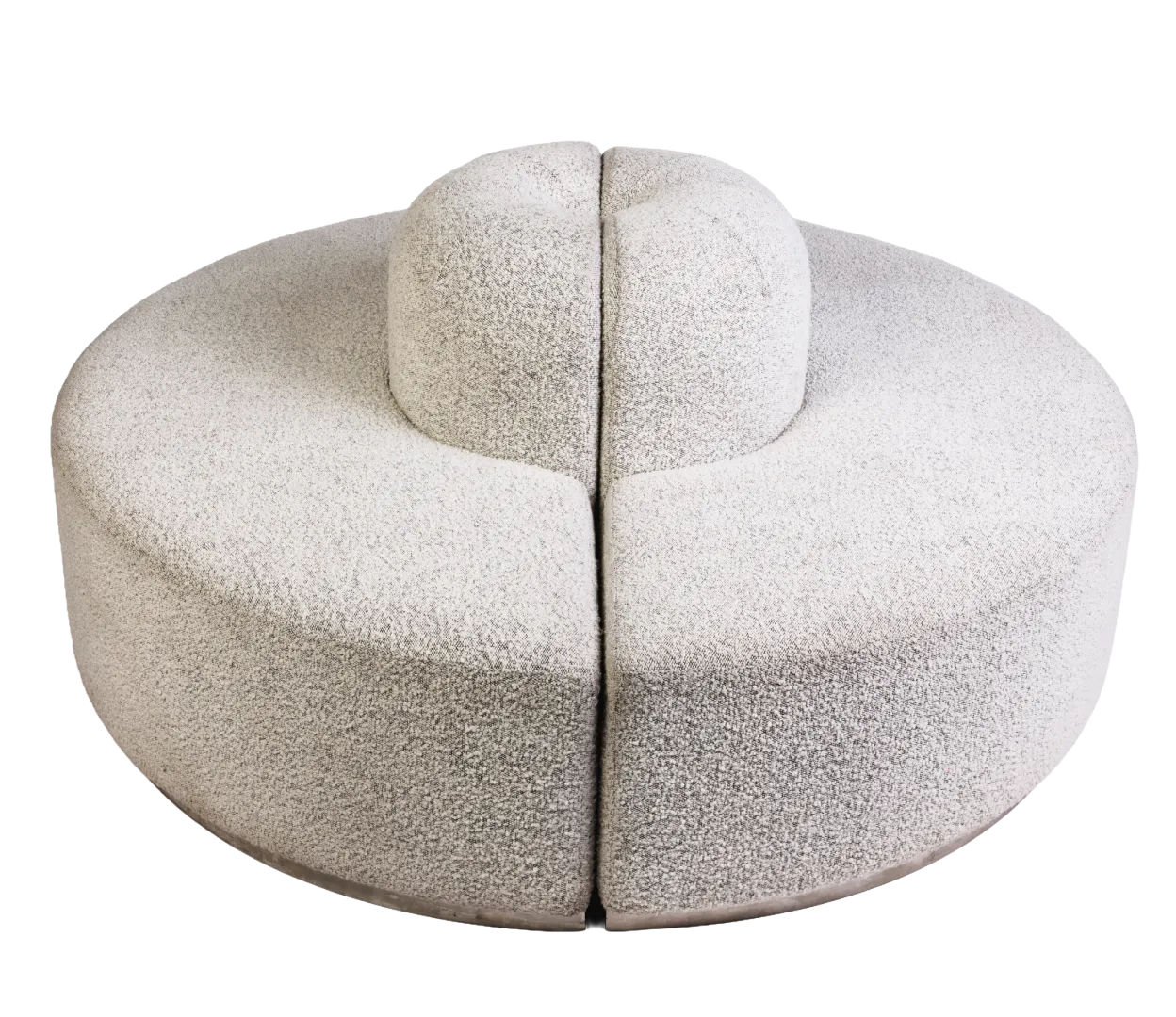 Coco Semi Circle Boucle Lounge Set