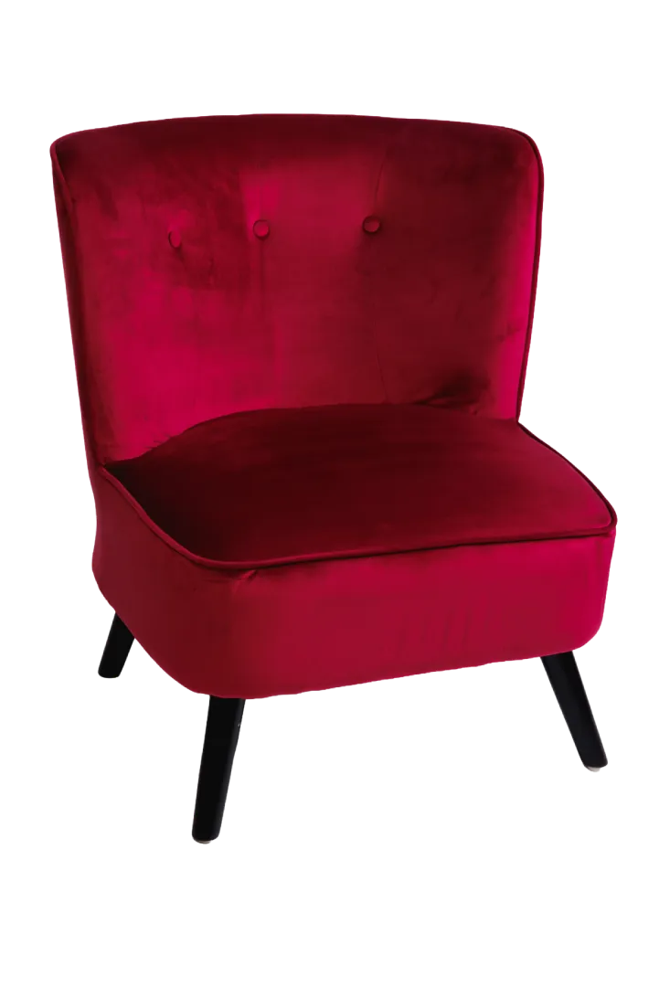 Saba Accent Chair (Red)