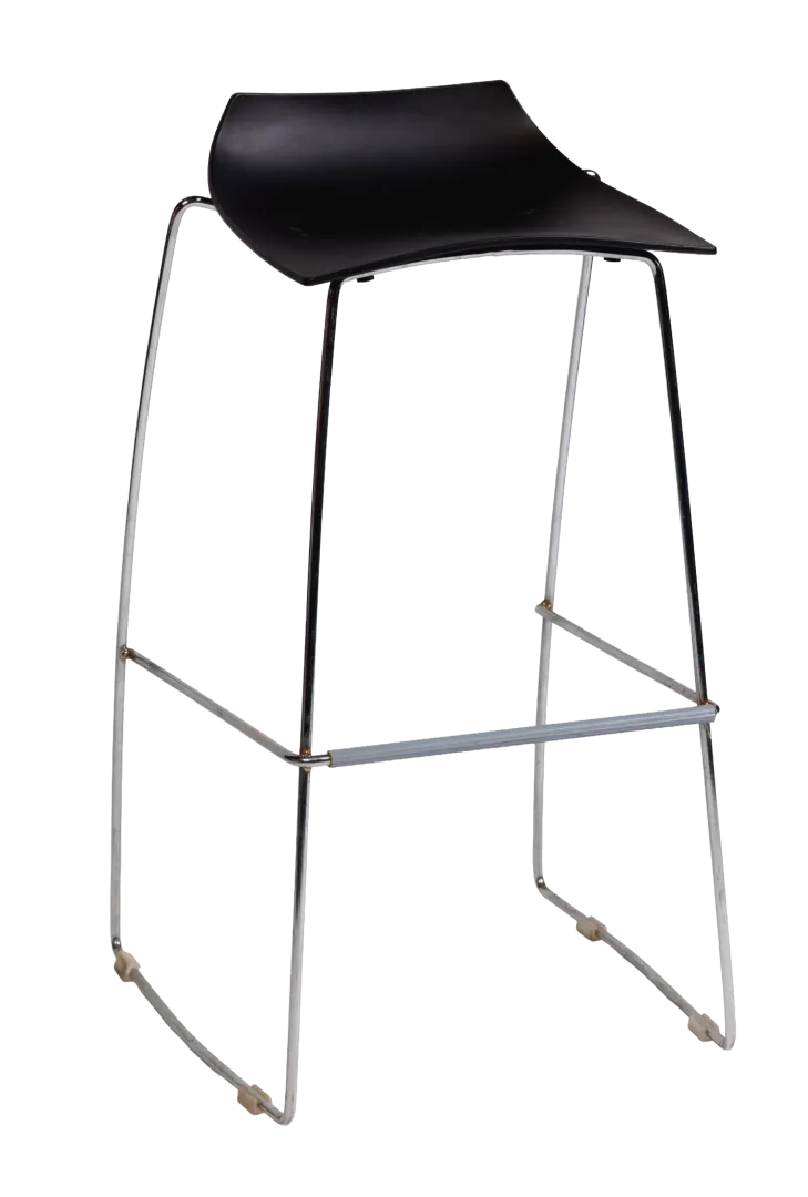 Sled Bar Stool (Black)