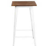 Timber Tolix Bar Table - Square