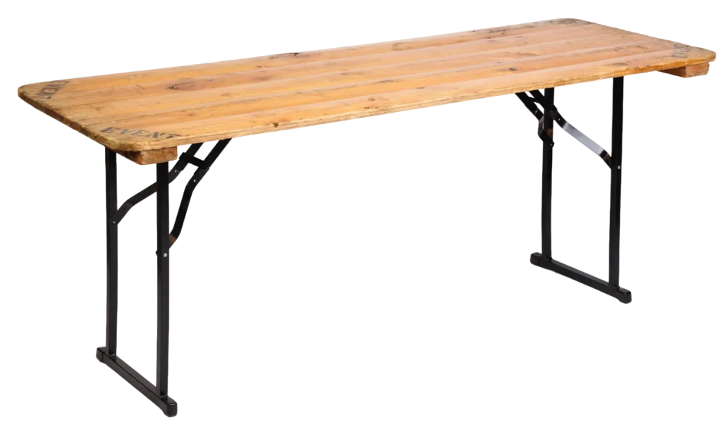 Trestle Table - Timber 1.8m – alternate