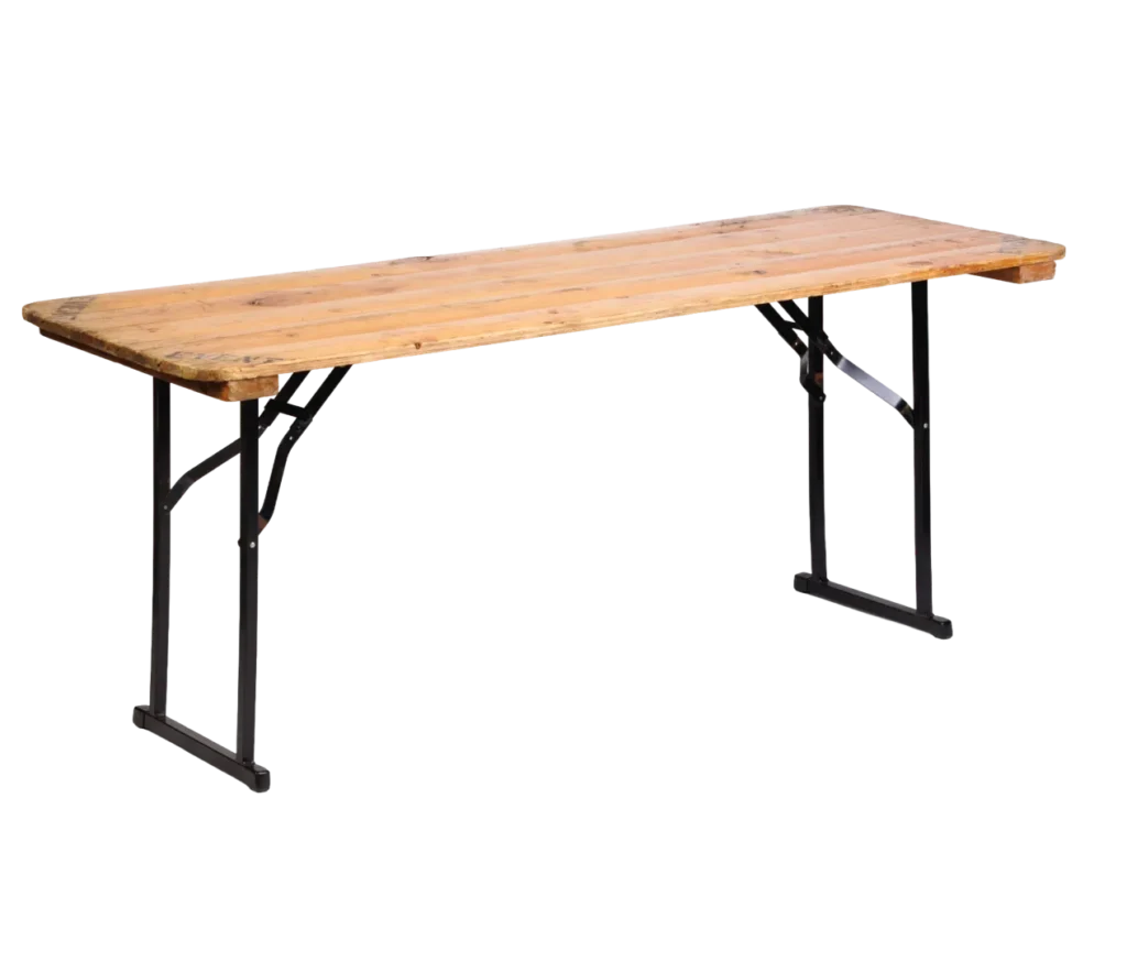 Trestle Table - Timber 1.8m