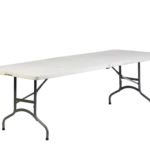 Trestle Table Folding - Plastic 2.4m