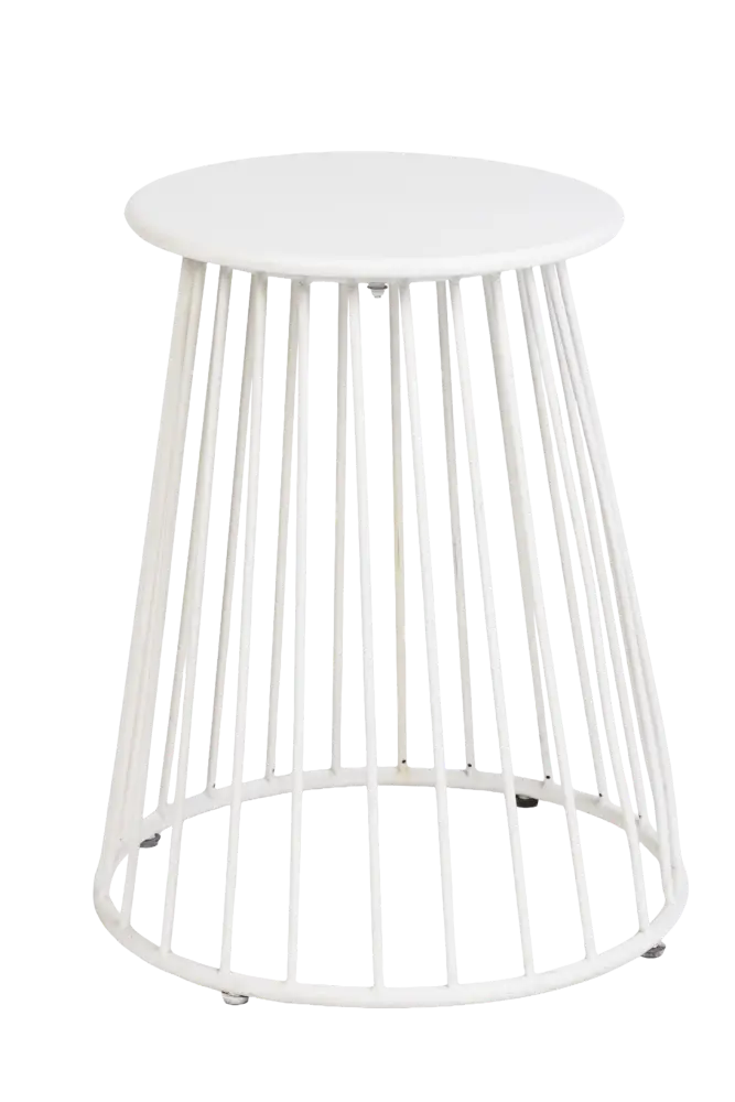 Linear Side Table (White)