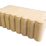Ripple Ottoman (Champagne)