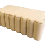 Ripple Ottoman (Champagne)