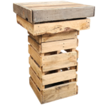 Rustic Pallet Bar Table
