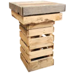 Rustic Pallet Bar Table