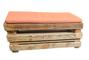 Rustic Pallet Ottoman