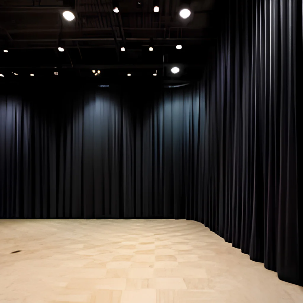 Black Draping