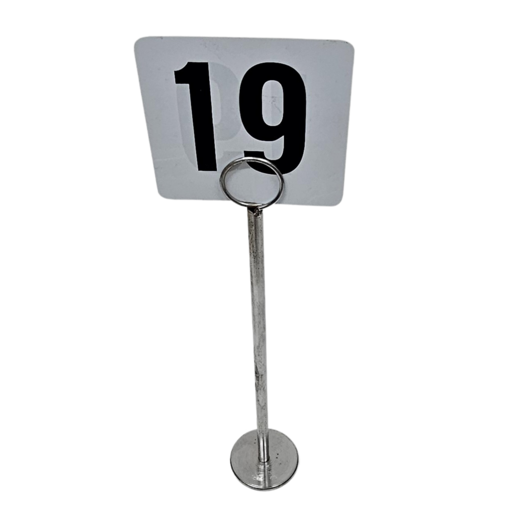 Table Number Stand