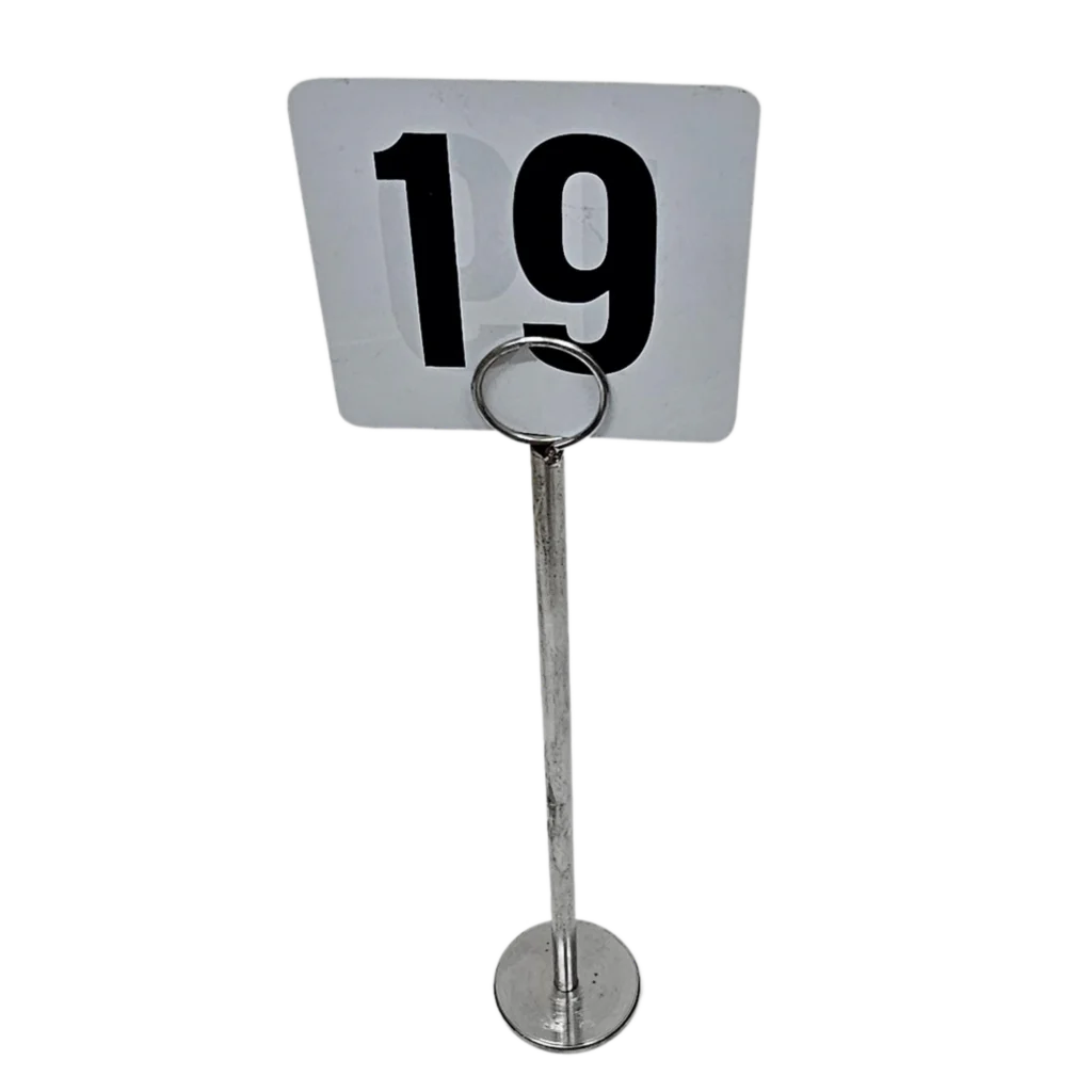 Table Number Stand